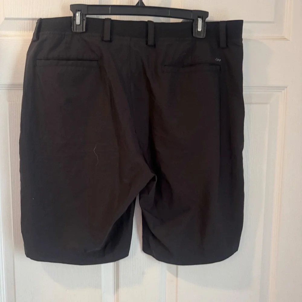 Jordan Performance Golf Shorts Mens 38 Black Stretch Athletic RN 128492